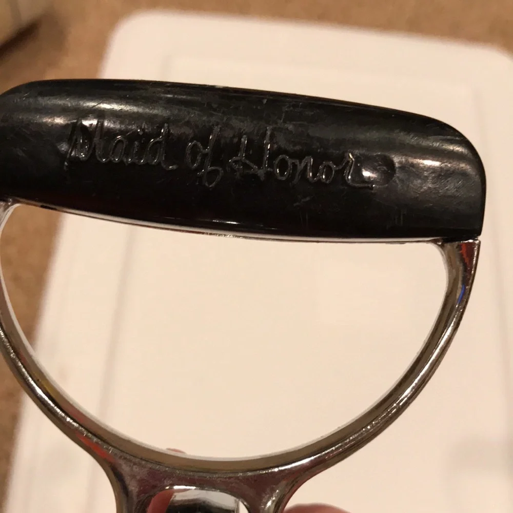 Maid of Honor USA vintage handheld eggbeater stainless steel crank blender EUC